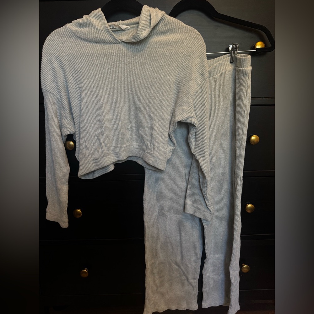 H&M Light Mint Ribbed Knitwear